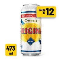 Cerveja Antarctica Original 473ml (Pack com 12)