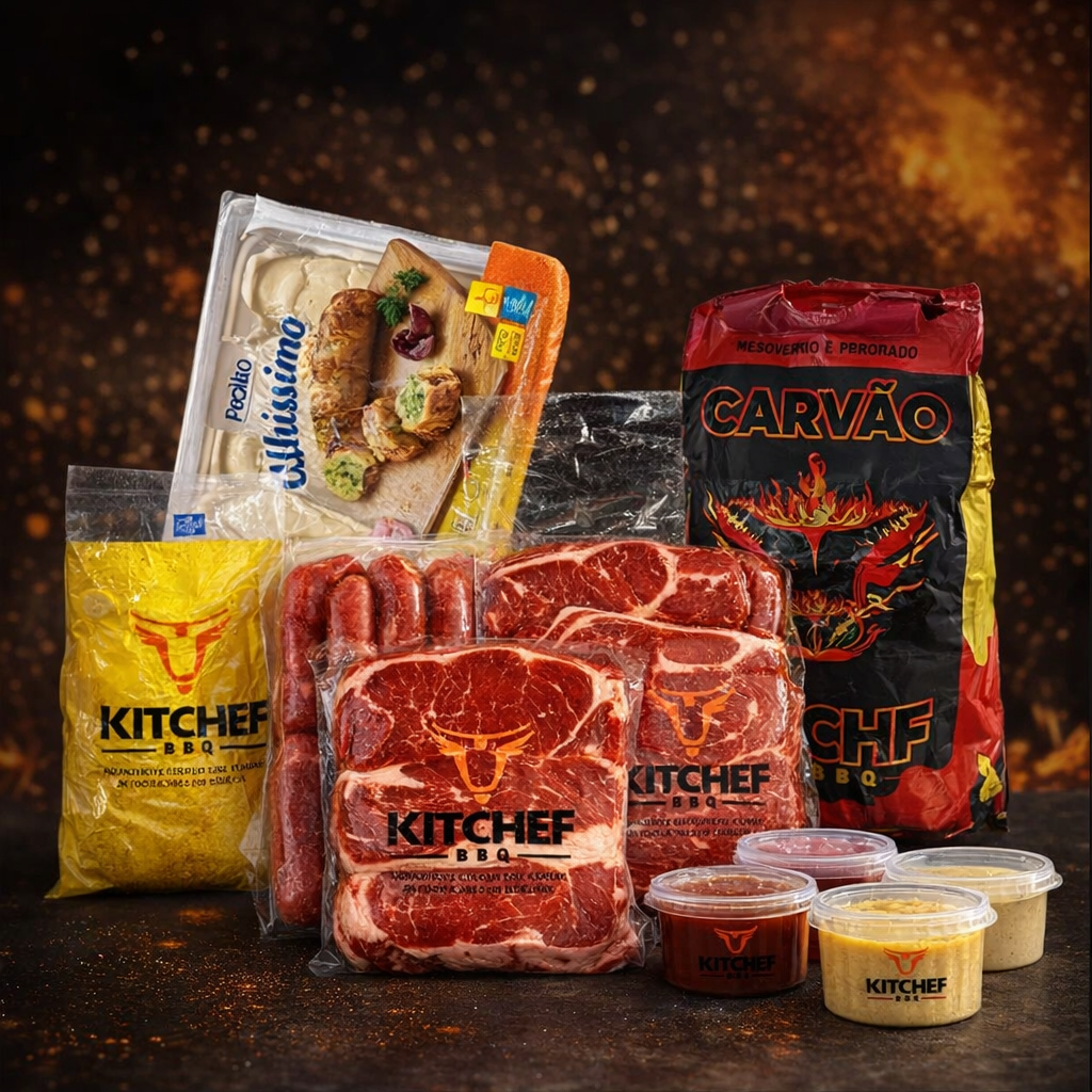 KIT CHEFINHO (serve até 8 pessoas)